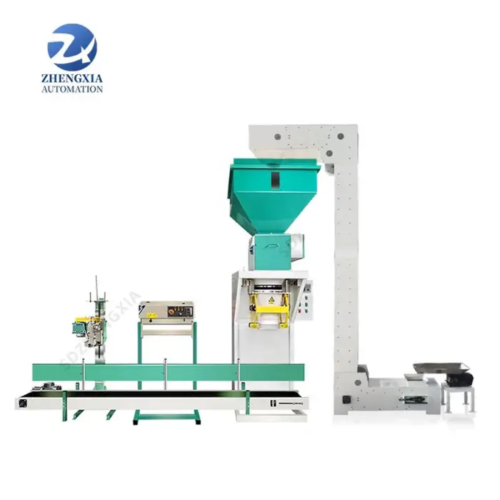 Semi Automatic Hopperless Granule Weighing Packing Machine for Rice Grain Seed — image 4