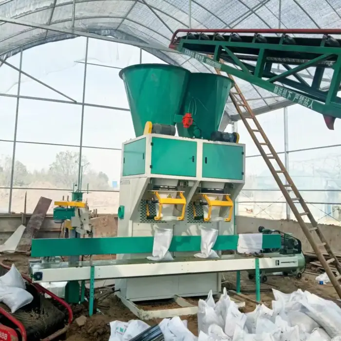 Double Station Belt Conveyor Packaging Machine Automatic Bag Making Sealing Packing Machinery — image 4