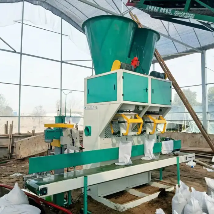 Double Station Belt Conveyor Packaging Machine Automatic Bag Making Sealing Packing Machinery — image 6