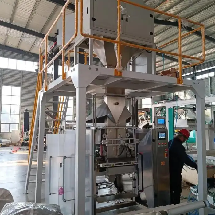 Automatic VFFS Packing Machine for Granule, Powder and Liquid with PLC Control, Widely Used in Food and Chemical Industry — image 5