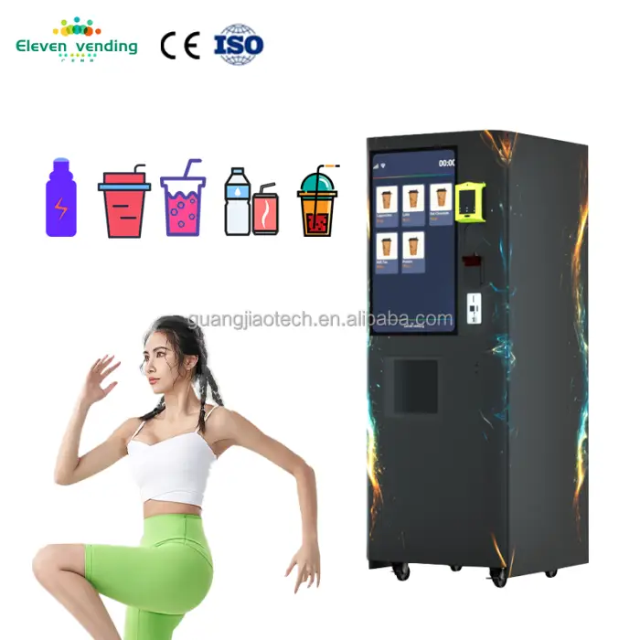 Protein Shake Vending Machine Fully Automatic Powder Mixing System Smart Screen Commercial Dispenser Self-Service Gym — image 2