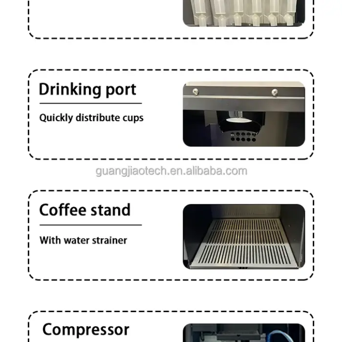 Protein Shake Vending Machine Fully Automatic Powder Mixing System Smart Screen Commercial Dispenser Self-Service Gym — image 5