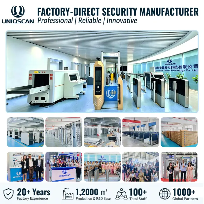 UNIQSCAN China Manufacturer 6040 Security Equipment X Ray Baggage Scanner for Hotel Warehouse Factory Station Luggage Scanner — image 6