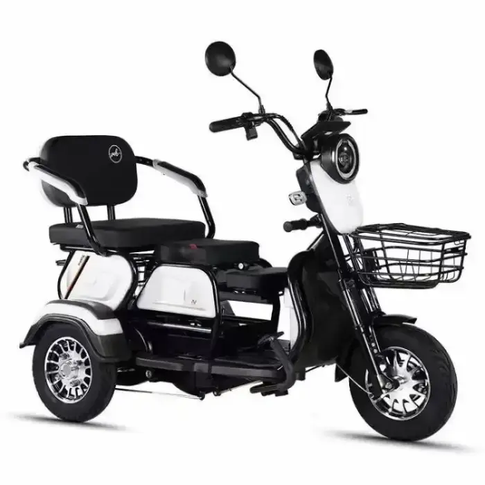 Elderly Suitable for Parents and Ladies to Use for Child Transportation Has a Long Battery Life Electric Tricycle — image 5