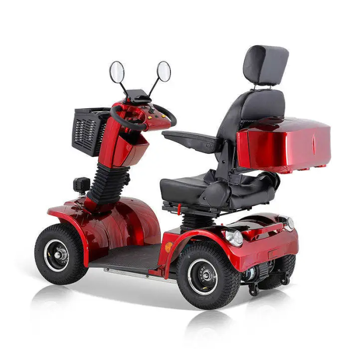 Spacious Seats 3 Wheels 3 Speed 48V 13.4Ah Adult Electric Scooter Tricycle with Brushless Rear Hub Motor 800W Carbon Steel Frame — image 2