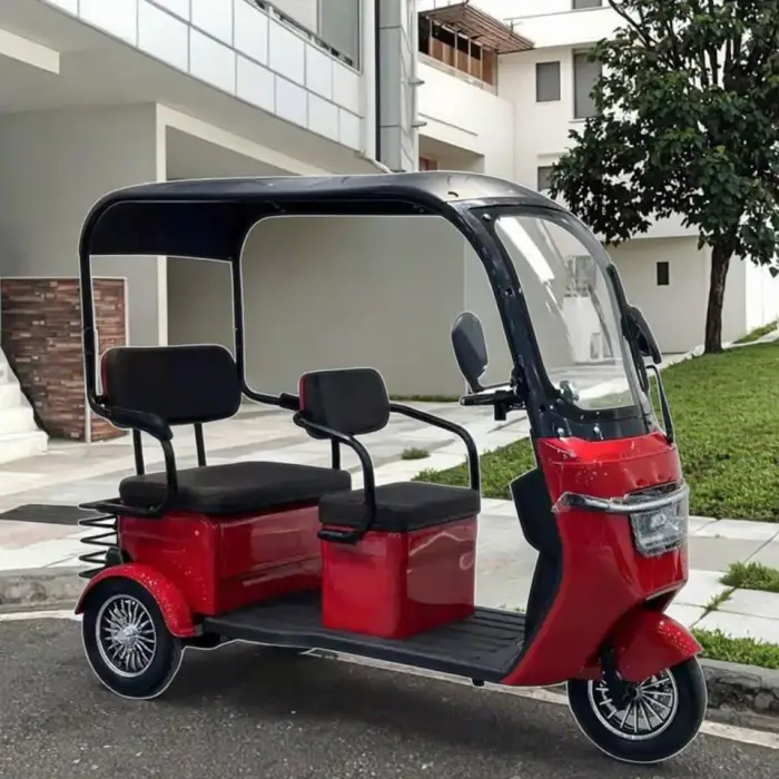 New Adult Electric Tricycle 3-Wheel Open Body 60V 6-Speed Brushless 500W-800W Lead-Acid Battery 25-30km/h Max Speed — image 2