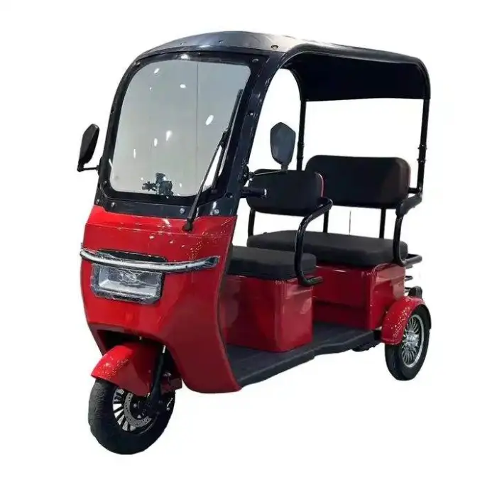 Best-selling Open Taxi Motorized Tricycle Electric Motorcycle 2025 Low-priced 3 Wheels 600W Brushless Motor — image 4
