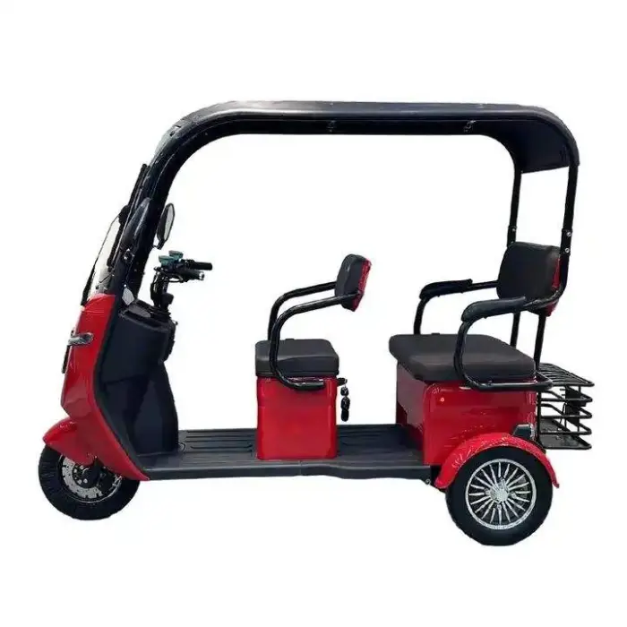 Best-selling Open Taxi Motorized Tricycle Electric Motorcycle 2025 Low-priced 3 Wheels 600W Brushless Motor — image 5