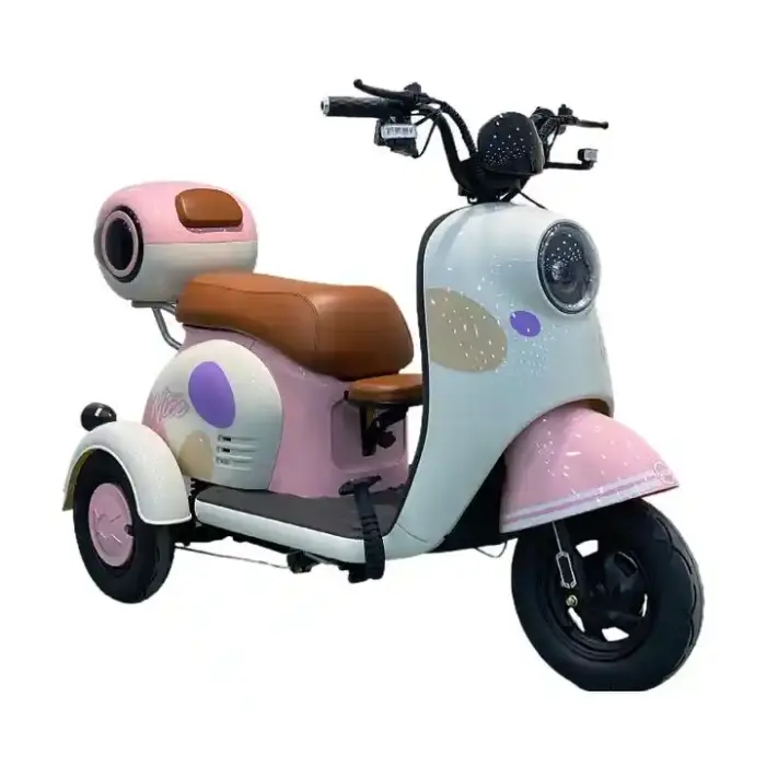 48V Electric Tricycles for Adults 3 Wheels Steel Frame Rear Hub Motor 3 Speed Fashionable Urban Commuting Reasonable Prices — image 4