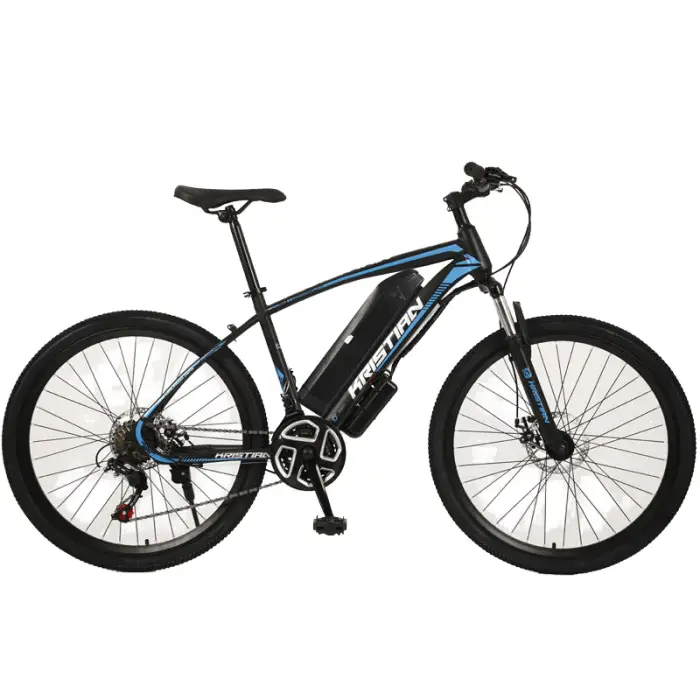 Electric Mountain Bike Men 500w 48V 13.4Ah 26 Inch Rear Hub Motor Double Disc Brake Adults — image 6