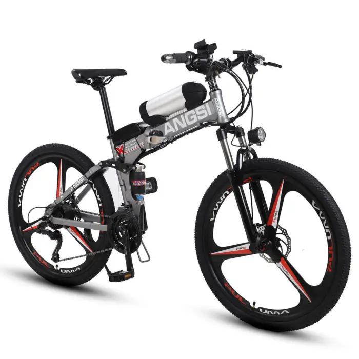 Cheaper Version Electric Mountain Bike Rear Hub Motor Disc Brake Sport 60 km Range Lithium Battery Brushless Motor — image 4