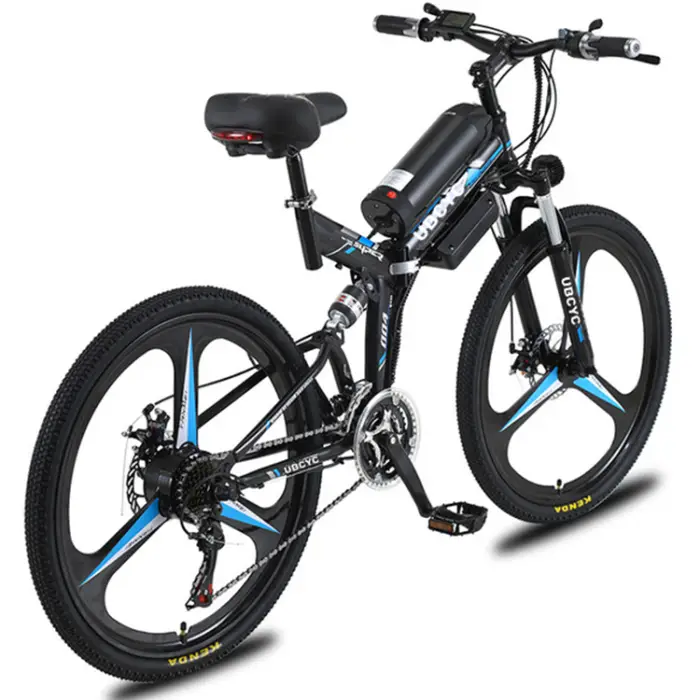 Lithium Battery Disc-brake Electric Mountain Bike Mountain Bike for Commuting Brushless Lithium Battery Rear Hub — image 3