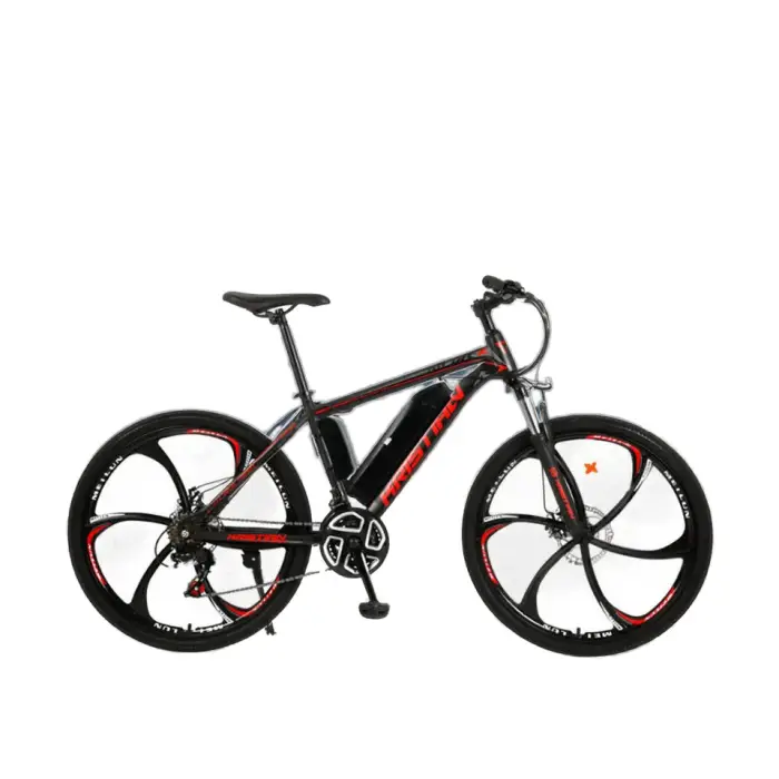 7 Speed Sport Electric Mountain Bicycle Aluminum Frame 250-500W Brushless Motor Ebike — image 4