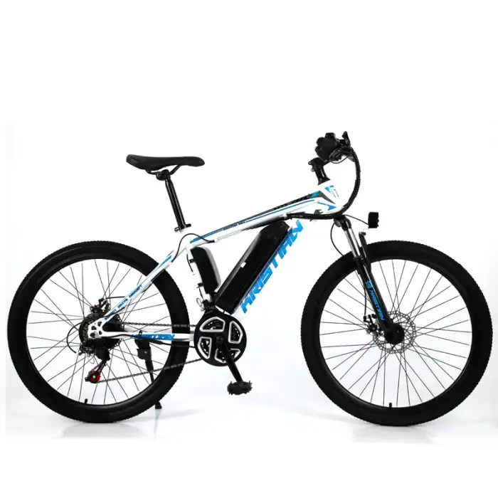 Factory Wholesale Electric Bicycle Adult Electric City Bike Lead-acid Battery Two-wheeled Mountain Bike — image 3