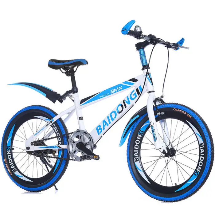 Unisex High-Speed 20/22 Inch Sports Bike Comfortable Saddle Disc Brake Male Female Children's Mountain Bike Steel Fork Material — image 2
