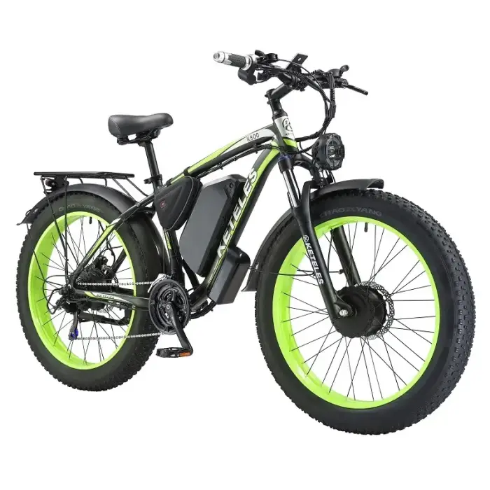 250W Rear Hub Motor Disc Brake Lithium Battery Aluminum Alloy Fat Tire Electric Mountain Bike 60 km Range Sale — image 5