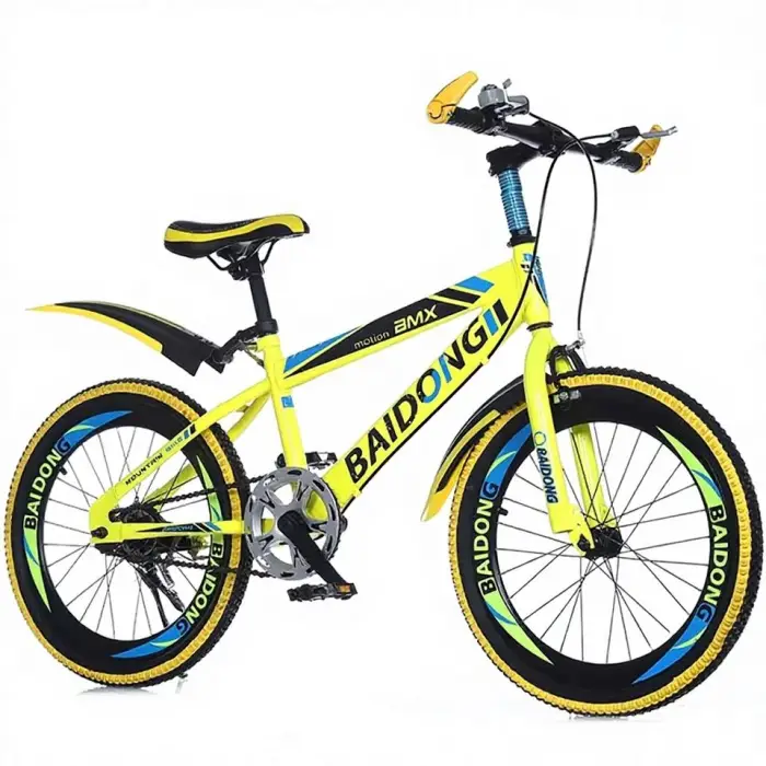 Unisex High-Speed 20/22 Inch Sports Bike Comfortable Saddle Disc Brake Male Female Children's Mountain Bike Steel Fork Material — image 5