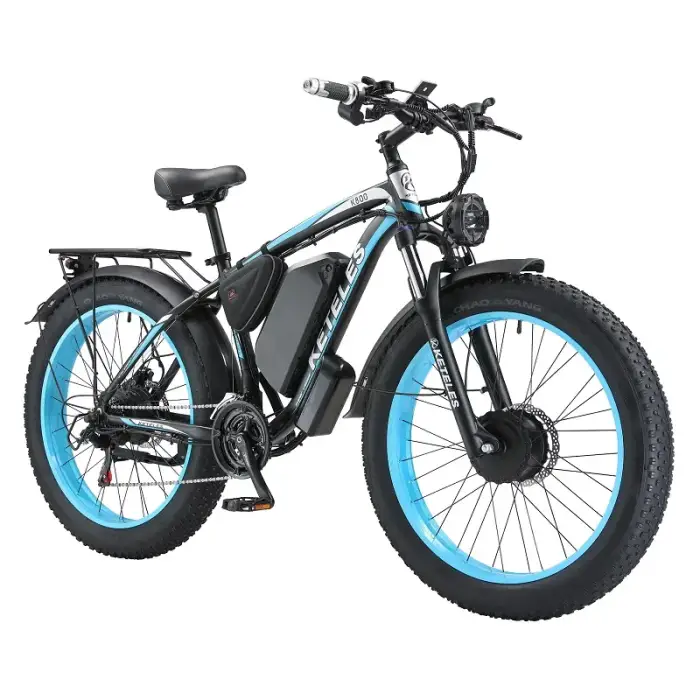 250W Rear Hub Motor Disc Brake Lithium Battery Aluminum Alloy Fat Tire Electric Mountain Bike 60 km Range Sale — image 6