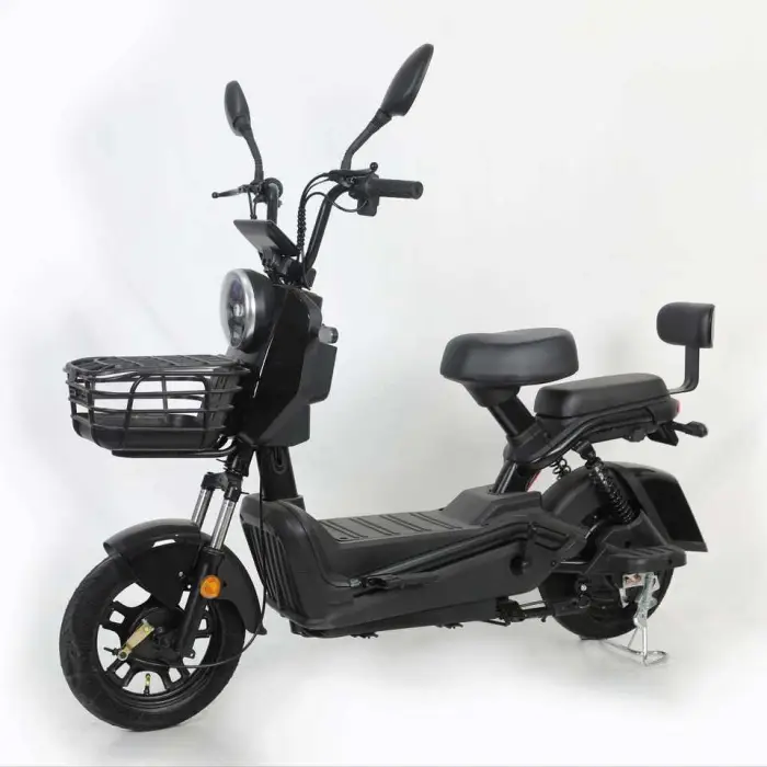2026 New 500W Electric Bicycle KuStation 48V 12A/20A Lead-acid Battery 40km/h High Speed City E-bike 14inch Adult Electric Bike — image 3