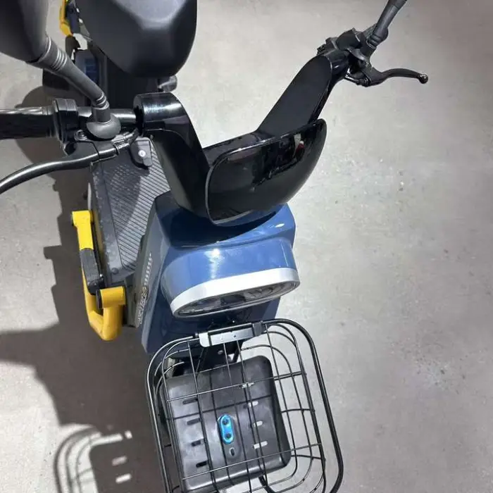 500W Brushless Two-Wheel Electric E-Bike 48V Leisure Bike with Disc Brake and Shock Absorption for Adults — image 2
