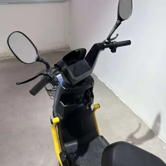 500W Brushless Two-Wheel Electric E-Bike 48V Leisure Bike with Disc Brake and Shock Absorption for Adults — image 5