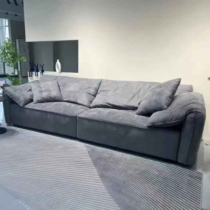 Factory Wholesale Cheap Modern Nordic Sofas for Home Luxury Sofa Set Furniture Living Room — image 3
