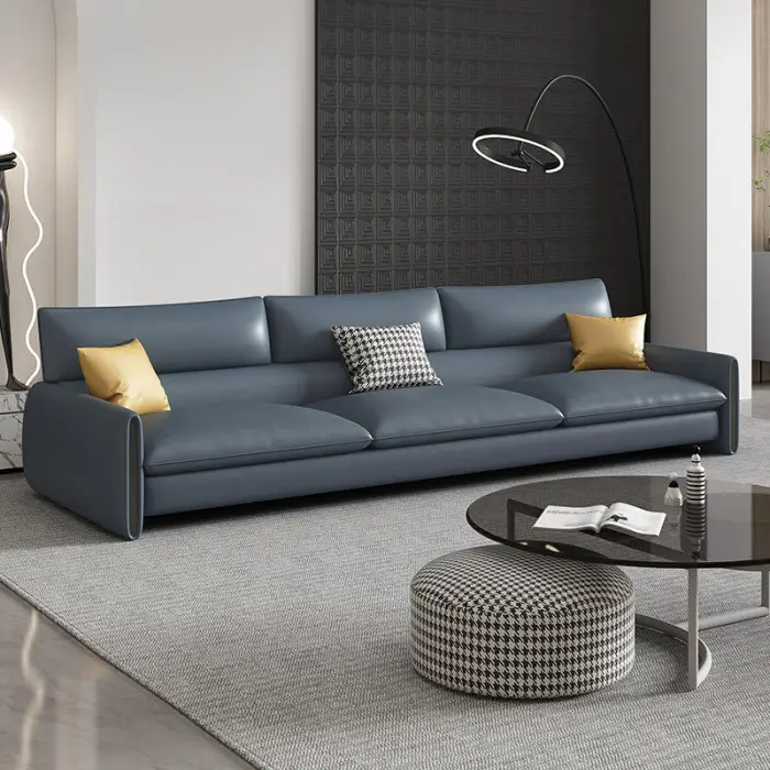 Factory Directly Sale Sofa Simple Modern Living Room Small Apartment Minimalist Nordic Sofa — image 4