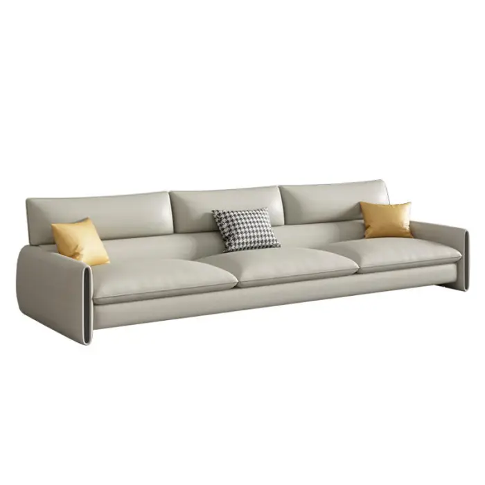 Factory Directly Sale Sofa Simple Modern Living Room Small Apartment Minimalist Nordic Sofa — image 5