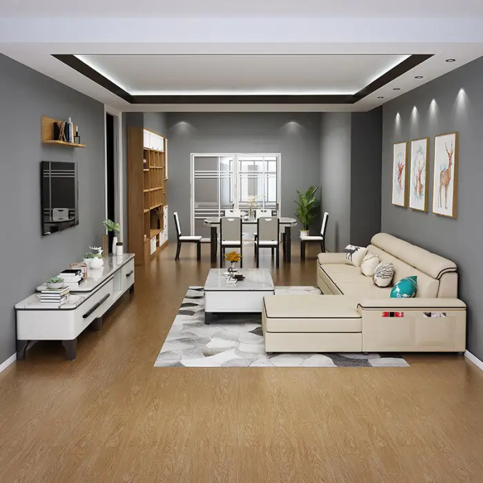 Luxury Italian Style Living Room Furniture Couch Living Room Sofa Room 3 Seater Modern Corner Sofa l Shaped Sofa Set for Home — image 6