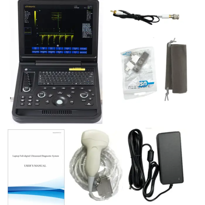Portable B W Ultrasound Scanner for Veterinary Use with Animal Pre-set Modes for Cat Dog Cattle Horse — image 4