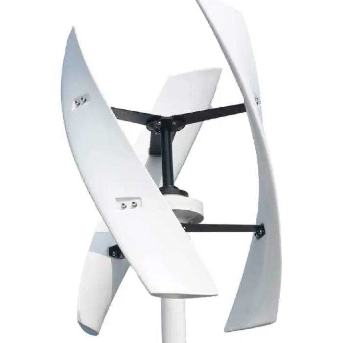 High Efficiency Vertical Axis Wind Turbine Generator Set 10kW 20kW Low Noise Spiral Blade Wind Generator for Home Use — image 5