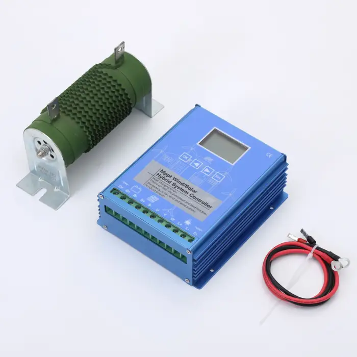 Made in China Mppt Charge Controller 1000W 12V 24V 48V 2KW Wind Solar Hybrid With Dump Load Regulator 3kw — image 6