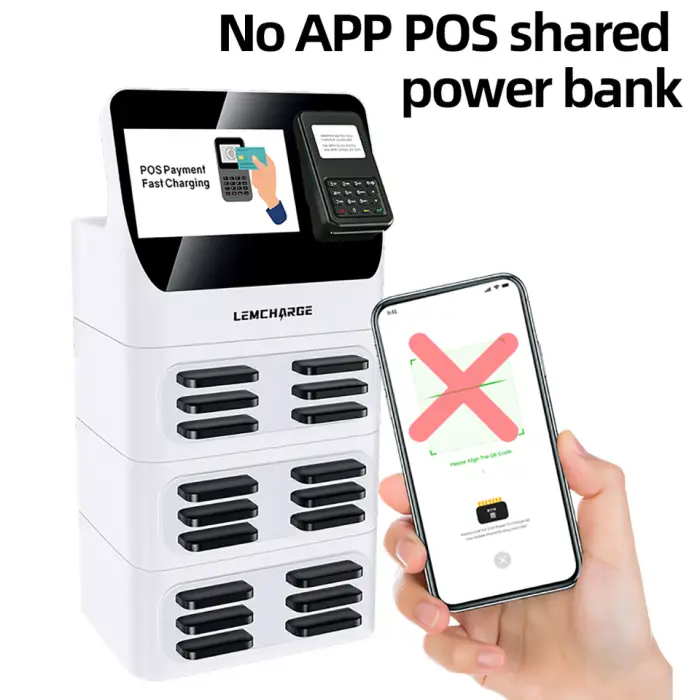 Rental Phone Charger 6/8/12 Slots Powerbank Sharing Station Commercial Cell Phone Charging Station Power Bank Automat — image 5