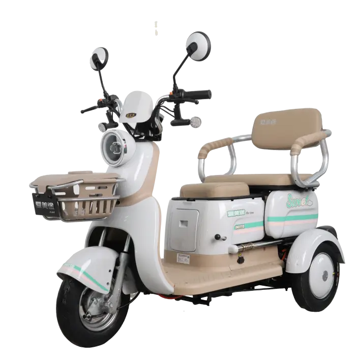 Wholesale 48v High Quality Adults Battery Powered Electric Tricycles 3 Wheel Trike for Sale — image 3
