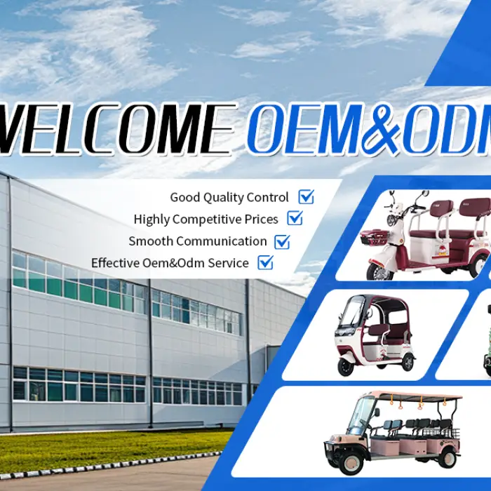 Wholesale 48v High Quality Adults Battery Powered Electric Tricycles 3 Wheel Trike for Sale — image 7