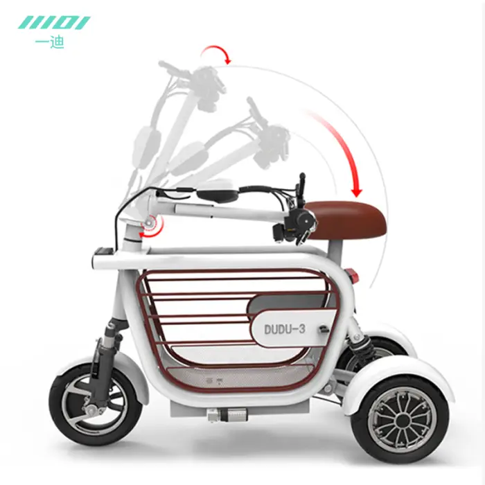 OEM Factory Electric Tricycle Supplier Three Wheels Electric Bike 48V 400W Ebike Electric Bicycle — image 4