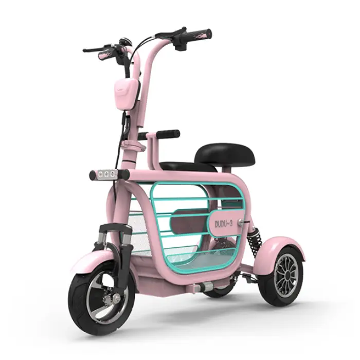 OEM Factory Electric Tricycle Supplier Three Wheels Electric Bike 48V 400W Ebike Electric Bicycle — image 5