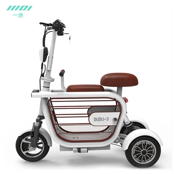 OEM Factory Electric Tricycle Supplier Three Wheels Electric Bike 48V 400W Ebike Electric Bicycle — image 6