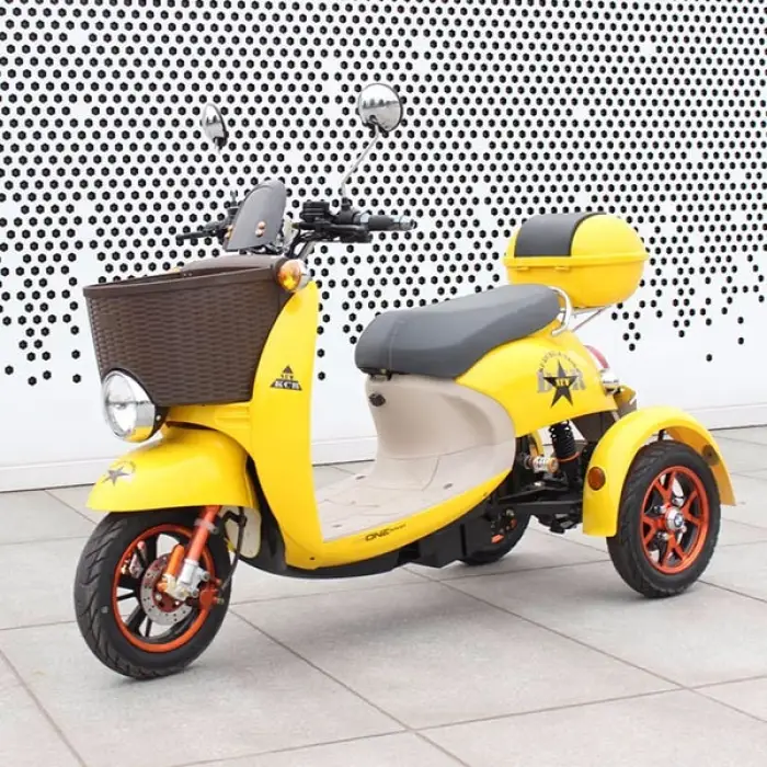 High Quality 3 Wheels Electric Tricycles Adult 48V20ah Lead Acid 800w Tricycle — image 4