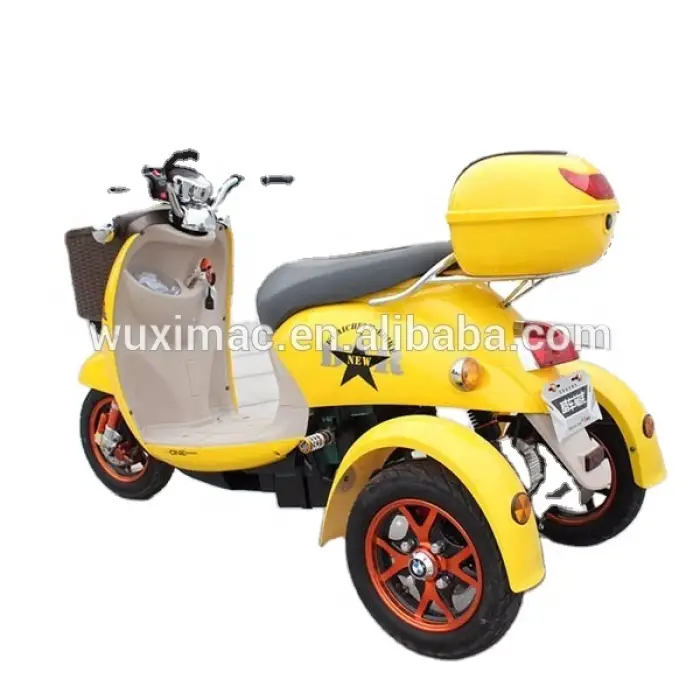 High Quality 3 Wheels Electric Tricycles Adult 48V20ah Lead Acid 800w Tricycle — image 5