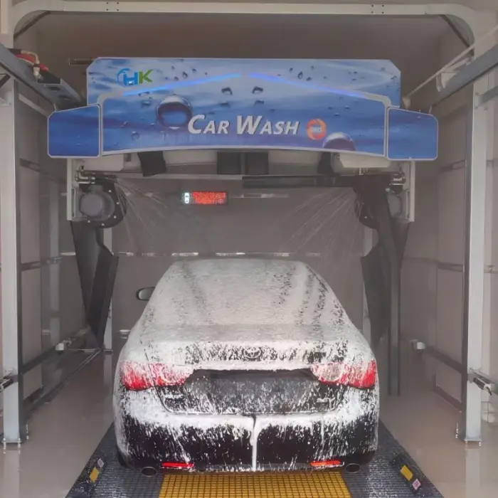 High Quality PLC Control CE Certificate Automatic Touchless Carwash Car Wash Equipment for Agency — image 5