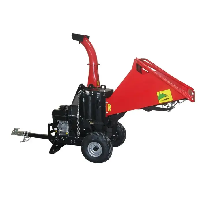 Customized Forestry Machinery 15hp Wood Chipper with Hydraulic Feed — image 5