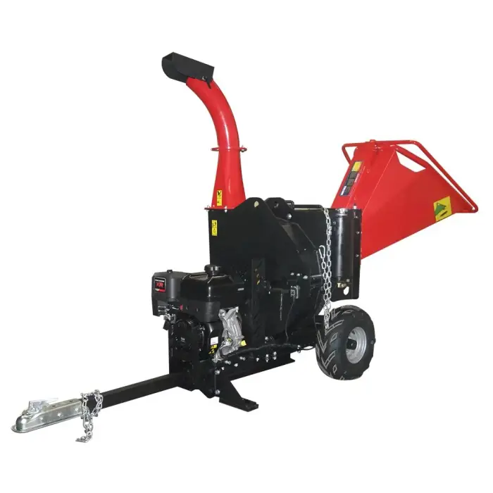 Customized Forestry Machinery 15hp Wood Chipper with Hydraulic Feed — image 6