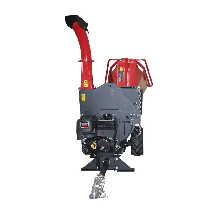 Customized Forestry Machinery 15hp Wood Chipper with Hydraulic Feed — image 7