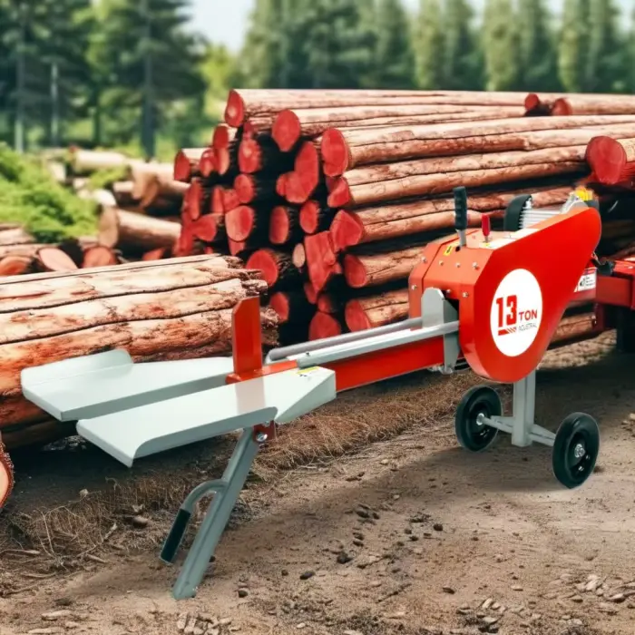 Customized Fast Gas Horizontal Log Cutters and Separators for Household Manufacturers and Farms New 220V Motor — image 6