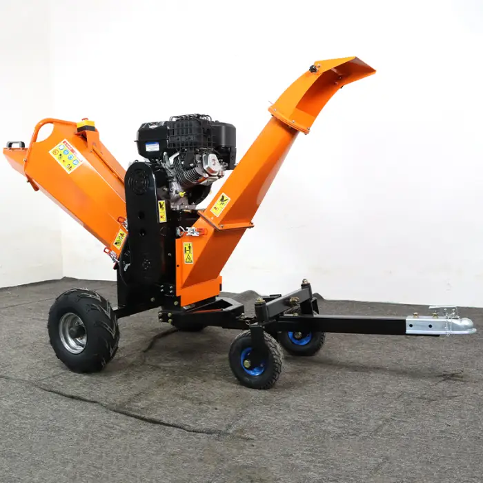 Customized Wood Chipper 19.5HP Wood Crusher High-yield Tree Chipper Processor Forestry Machinery — image 3