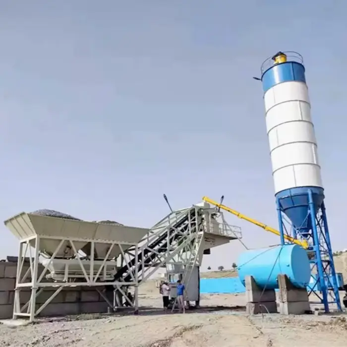 Mobile Wet Concrete Production Line Small Portable Batch Mix Plant All-Terrain Mobility High Capacity Construction Use Hot Deal — image 7