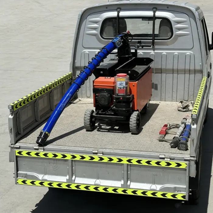 Secondary Structure Concrete Pump Engine Vertical Column Feeder Fine Aggregate Cement Transportation Arm Screw Pump — image 7