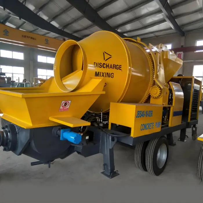 25M³/H Mini Concrete Mixer Pump Diesel Portable Concrete Conveying Pump High Efficiency Reliable Solution for Construction — image 6