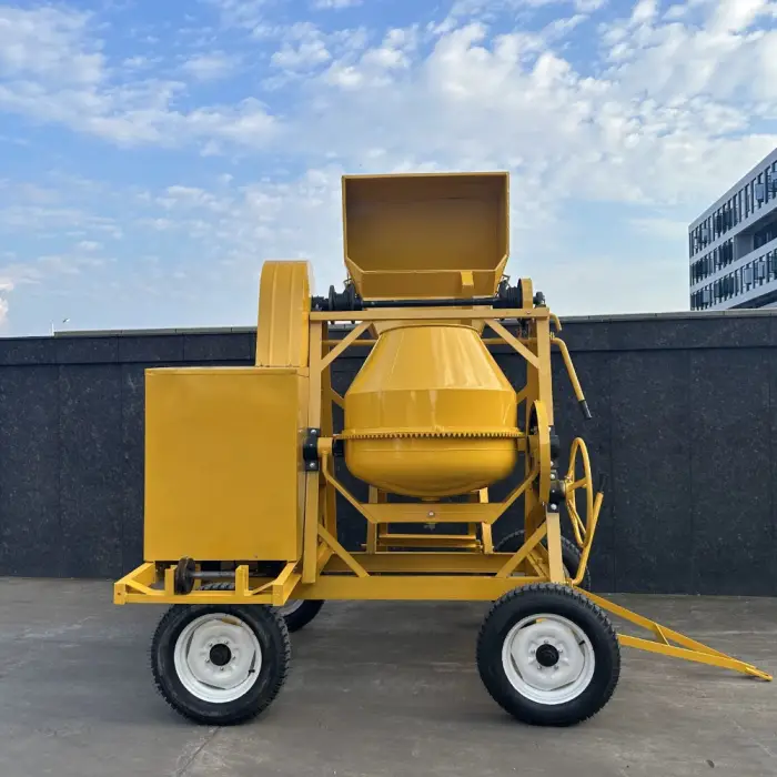 Small Concrete Mixer Machines Factory Direct Sales New 350L 500L Diesel Electric Cement Concrete Mixers — image 3